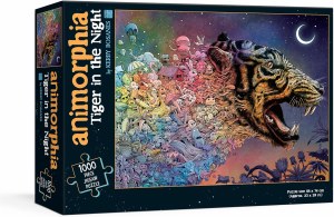 Animorphia Tiger in the Night Puzzle
