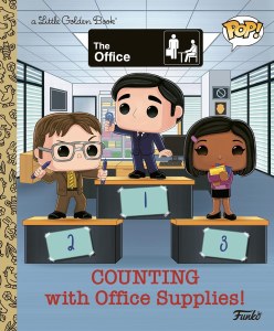 Funko The Office Little Golden Book Counting with Office Supplies