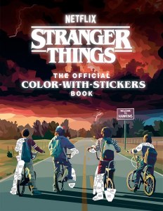 Stranger Things Official Color-with-Stickers Book