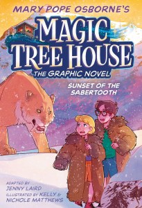 Magic Tree House Graphic Novel The Sunset of the Sabertooth TP