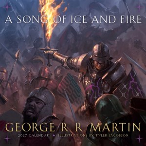 Game of Thrones Song of Ice and Fire 2027 Wall Calendar