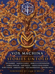Critical Role Vox Machina Stories Untold HC