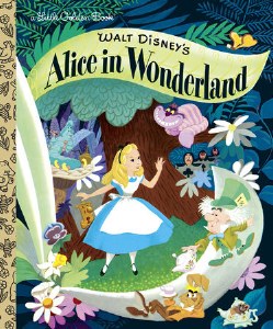 Disney Little Golden Book Alice in Wonderland