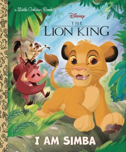 Lion King I Am Simba Little Golden Book