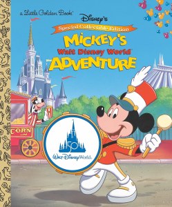 Disney Little Golden Book Mickeys Disney World Adenture