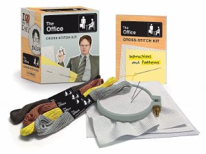 Office Cross Stitch Mini Kit