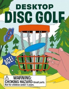 Desktop Disc Golf Set Mini
