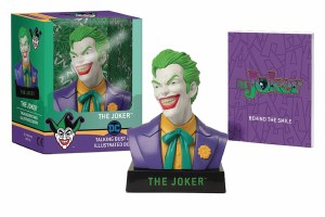 The Joker Talking Bust And Illustrated Book Mega Kit