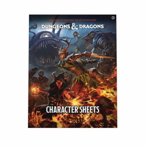 Dungeons and Dragons Character Sheets 2024 Edition