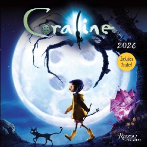 Coraline 2026 Wall Calendar with Poster