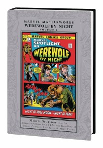 Marvel Masterworks Werewolf By Night HC