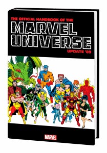 Official Handbook Marvel 89 Omnibus HC DmVariantFrenz Iron Man