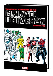 Official Handbook Marvel 89 Omnibus HC Frenz Venom Cvr