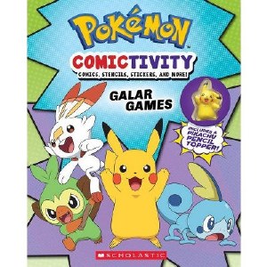 Pokémon Comictivity: Activity Book with Comics, Stencils, Stickers, and More! Galar Games