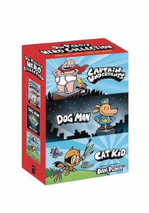 Dav Pilkey Hero Collection Three Book Boxed Set