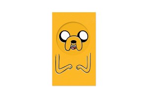 Adventure Time Jake Notepad