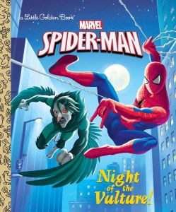 Marvel Little Golden Book Spider-Man Night of the Vulture