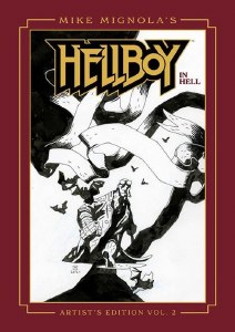 Hellboy in Hell Artists Edition HC Book 02 DM Variant