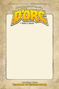 Dorc TP Vol 01 2nd Ptg DM Blank Sketch Variant