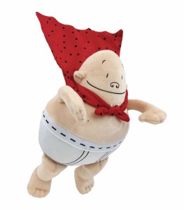 Captain Underpants 10 In Plush Doll