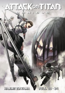 Attack on Titan Omnibus Vol 12 33-34