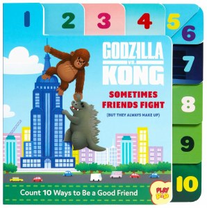 Godzilla vs Kong Sometimes Friends Fight Board Book