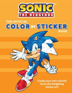 Sonic Color By Sticker book