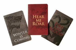 Game of Thrones House Words 3-Pack Mini Journals