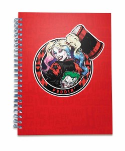 DC Harley Quinn Spiral Notebook