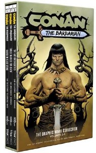 Conan The Barbarian TP Vol 01-03 Slipcase Set Direct Market Edition Jae Lee Cvr