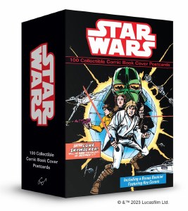 Star Wars 100 Collectible Comic Book Cover Postcards Box