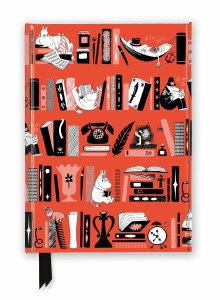Moomin Bookshelves Foiled Journal