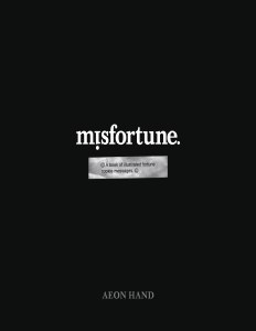Misfortune Book of Illustrated Fortune Cookie Messages