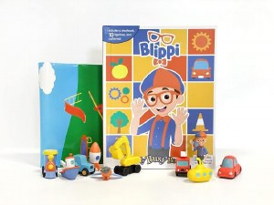 Blippi Pig My Busy Books