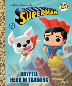 Superman Krypto Hero in Training Funko Little Golden Book