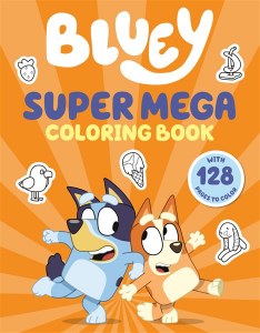Bluey Super Mega Coloring Book GN