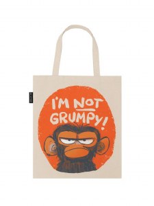 Grumpy Monkey Tote Bag