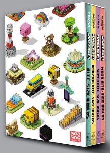 Minecraft Bite-Size Builds Collection 4-Book Boxed Set