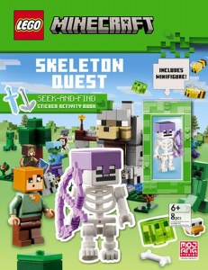 LEGO Minecraft Skeleton Quest with Minifigure