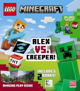 LEGO Minecraft Alex vs Creeper Landscape Activity Box