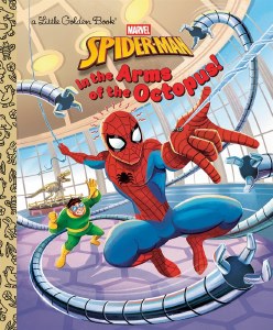 Spider-Man In the Arms of the Octopus Little Golden Book