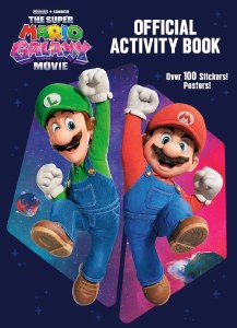 Super Mario Galaxy Movie Official Activity Book TP Over 100 Stickers Posters