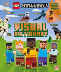LEGO Minecraft Visual Dictionary with Minifigure