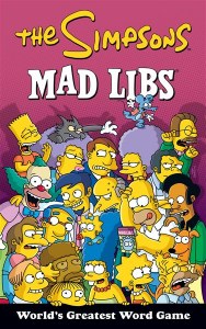 Simpsons Mad Libs
