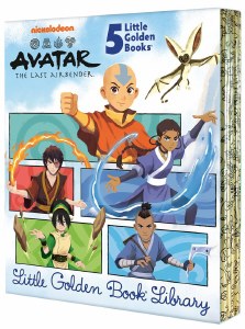 Avatar the Last Airbender 5 Little Golden Books HC
