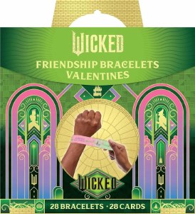 Wicked Freindship Bracelet Valentines 28 Slap Bracelets 28 Cards