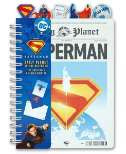 Superman Daily Planet Spiral Notebook