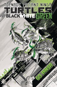 Teenage Mutant Ninja Turtles Black White &amp; Green TP