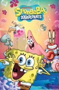 Spongebob Squarepants Key Art 22 x 34 Poster