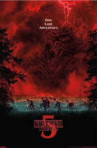 Stranger Things S5 Key Art 22.375" x 34" Poster